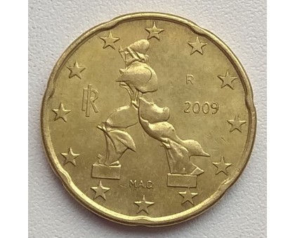 Италия 20 евроцентов 2009