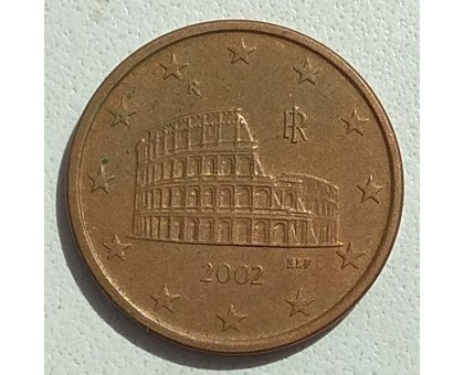 Италия 5 евроцентов 2002