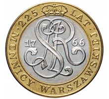 Польша 20000 злотых 1991. 225 лет Варшавскому монетному двору