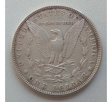 США 1 доллар 1882 серебро