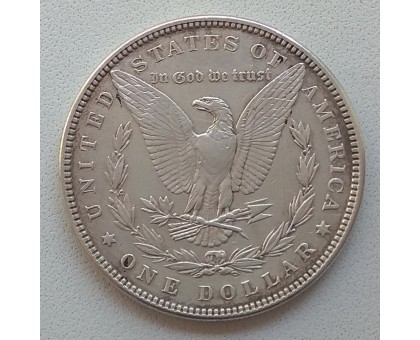 США 1 доллар 1882 серебро