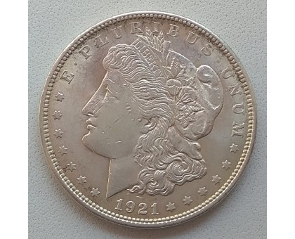 США 1 доллар 1921 серебро