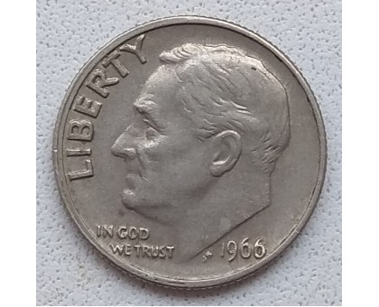 США 10 центов 1966