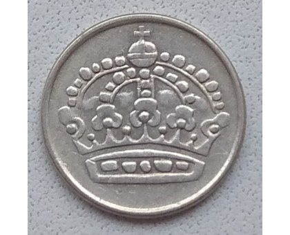 Швеция 25 эре 1956 серебро