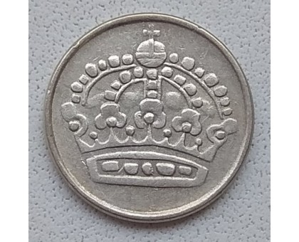 Швеция 25 эре 1957 серебро