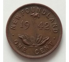 Ньюфаундленд 1 цент 1942