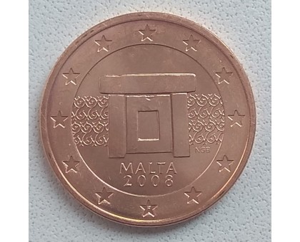 Мальта 5 евроцентов 2008
