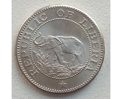 Либерия 5 центов 1960-1984