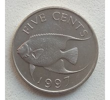 Бермуды 5 центов 1986-1998