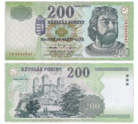 Венгрия 200 форинтов 2006-2007