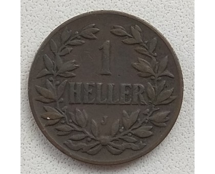 Германская Восточная Африка 1 геллер 1905
