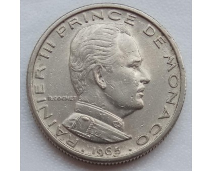 Монако 1/2 франка 1965-1995