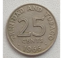 Тринидад и Тобаго 25 центов 1966-1972