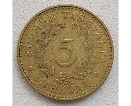 Финляндия 5 марок 1937