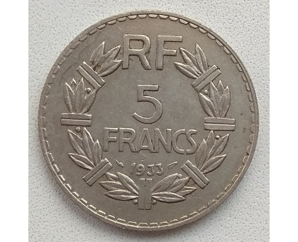 Франция 5 франков 1933