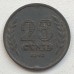 Нидерланды 25 центов 1942