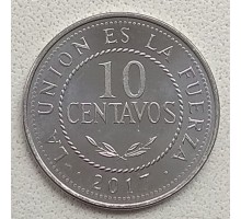 Боливия 10 сентаво 2017