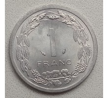 Центральная Африка 1 франк 1974-2003