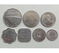 Бангладеш 1974-2012. Набор 7 монет UNC