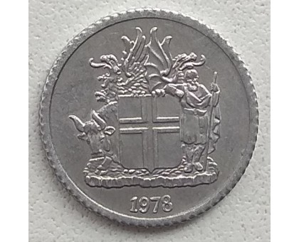Исландия 1 крона 1976-1980