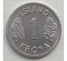 Исландия 1 крона 1976-1980