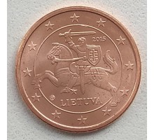Литва 5 евроцентов 2015