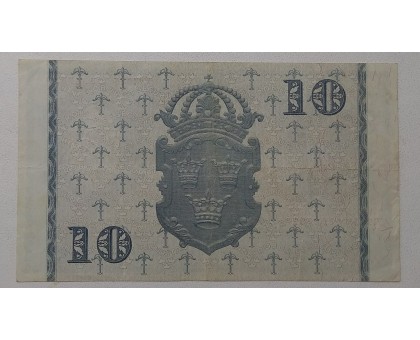 Швеция 10 крон 1945
