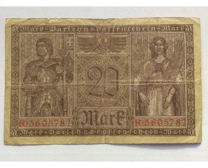 Германия 20 марок 1918