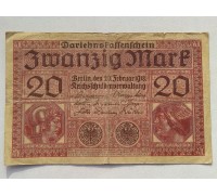 Германия 20 марок 1918