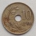 Бельгия 10 сантимов 1926 BELGIE
