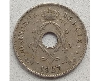 Бельгия 10 сантимов 1927 BELGIE