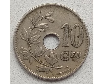Бельгия 10 сантимов 1927 BELGIE