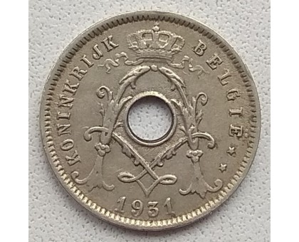Бельгия 5 сантимов 1931 BELGIE