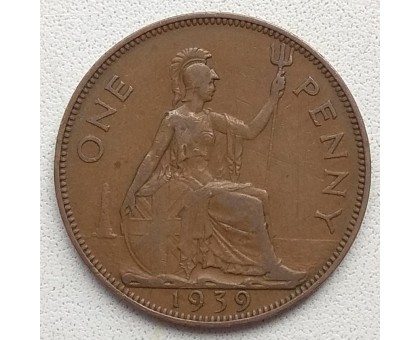 Великобритания 1 пенни 1939
