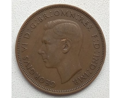 Великобритания 1 пенни 1946