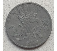 Богемия и Моравия 20 геллеров 1943