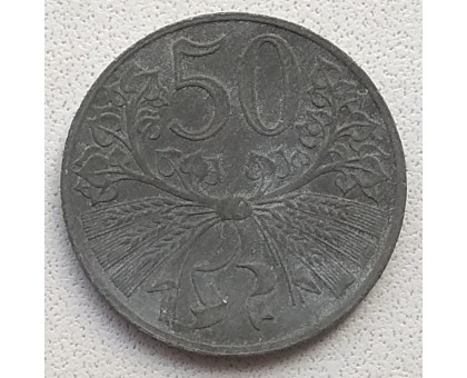 Богемия и Моравия 50 геллеров 1944