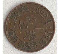 Гонконг 1 цент 1931