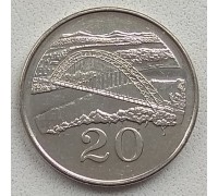 Зимбабве 20 центов 2001-2003