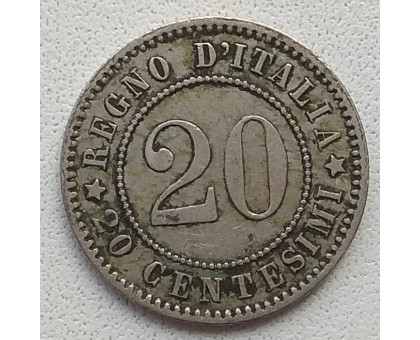 Италия 20 чентезимо 1894