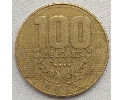 Коста-Рика 100 колонов 1999
