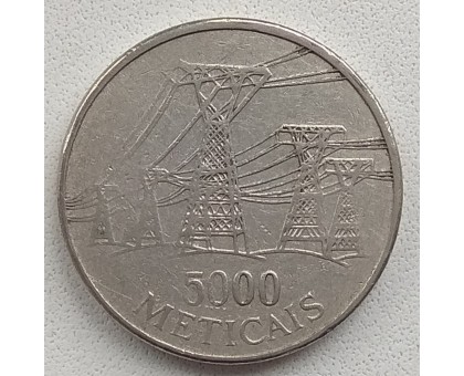 Мозамбик 5000 метикалов 1998