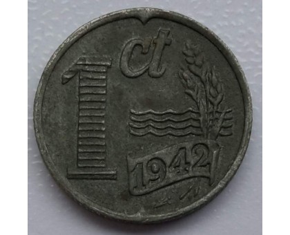 Нидерланды 1 цент 1942