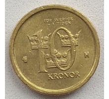 Швеция 10 крон 2001-2009