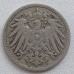 Германия 5 пфеннигов 1906 D