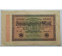 Германия 20000 марок 1923