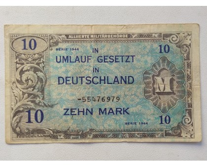 Германия 10 марок 1944. Союзная оккупация