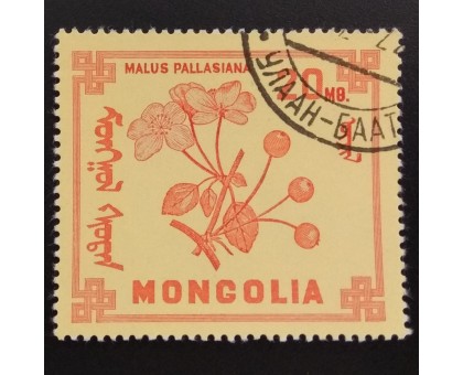 Монголия 1968. Цветы (6076)