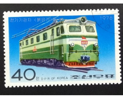 Северная Корея (КНДР) 1976. Поезда (6099)