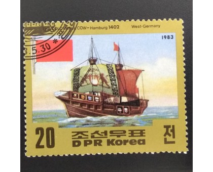 Северная Корея (КНДР) 1983. Корабли (6102)